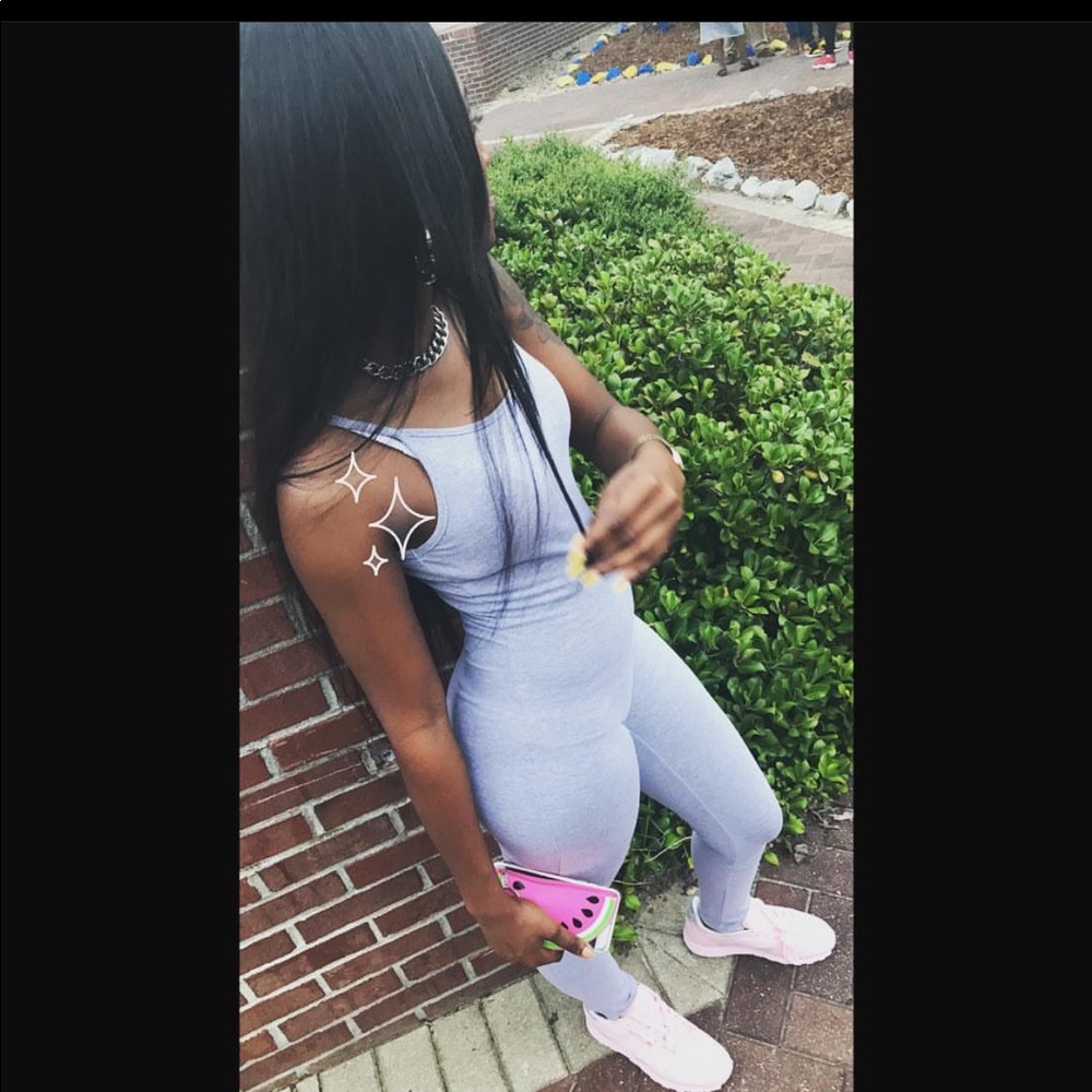 Small grey one piece